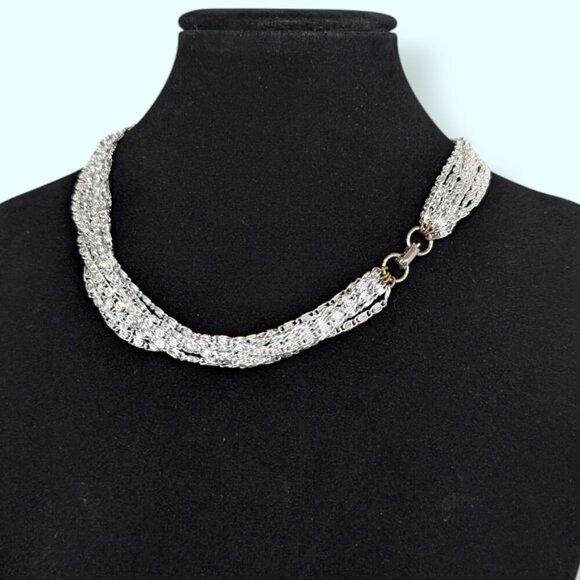 Vintage Sarah Cov 8-Strand Chain Necklace - Picture 4 of 7